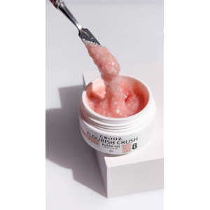 Crooz Flourish Crush Builder Gel №08 молочно-персиковый 15 мл
